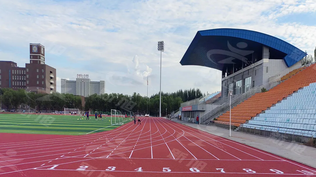 新旭体育内蒙古中学塑胶跑道