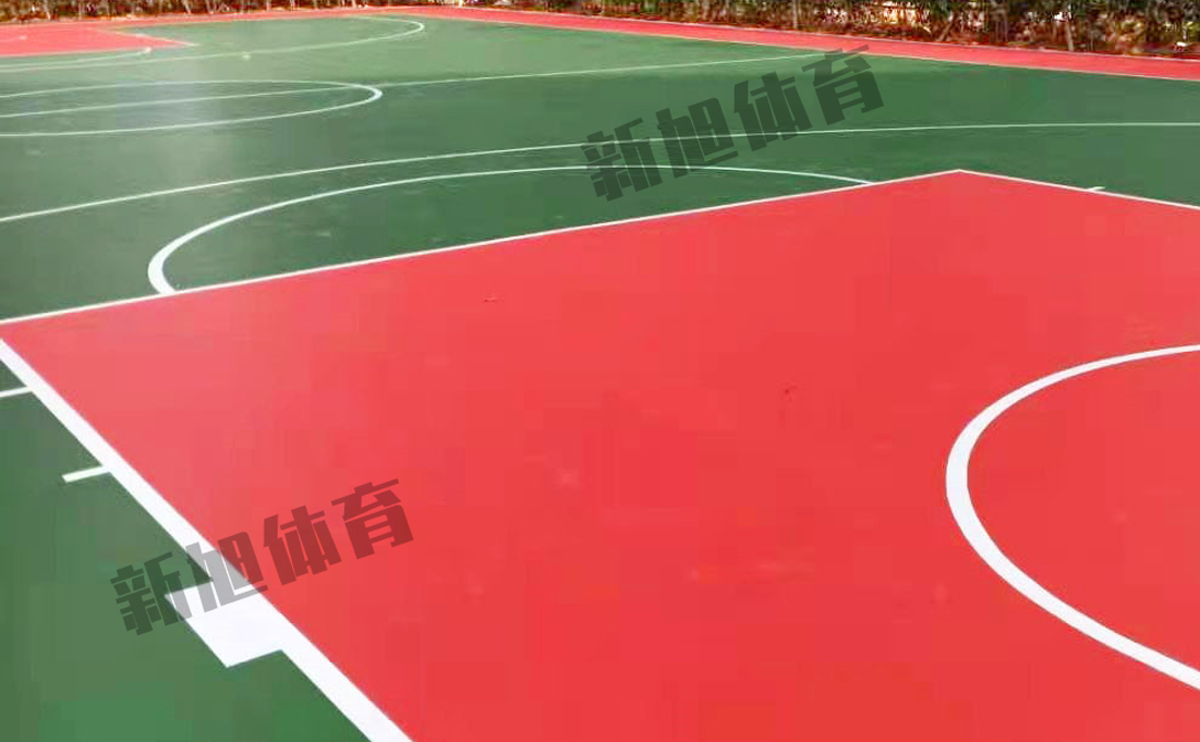 新旭体育硅pu球场源头厂家