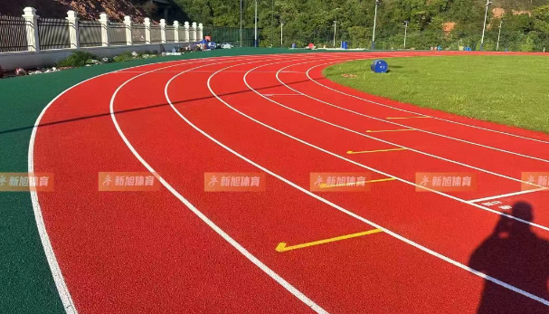 新旭体育校园塑胶跑道工程